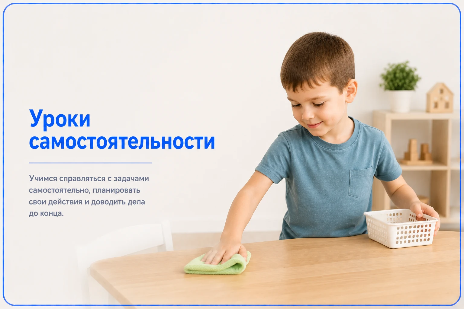 Уроки самостоятельности — детский центр «Совушата»