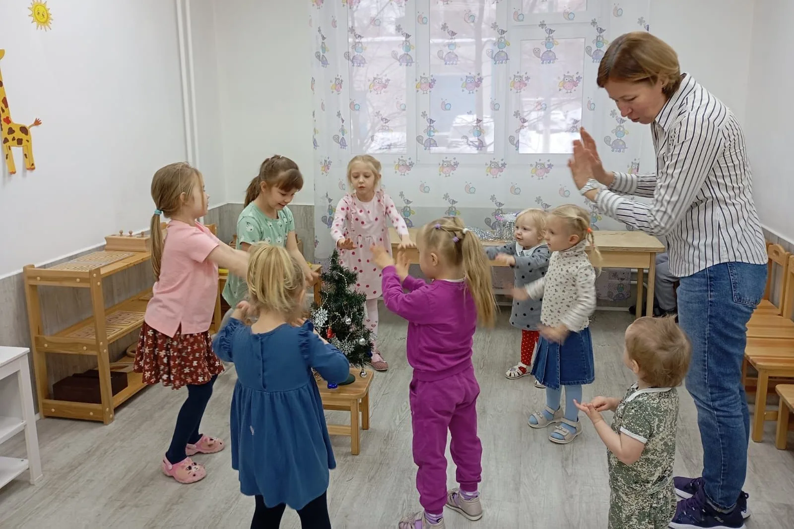 Музыкальные игры — младшая группа