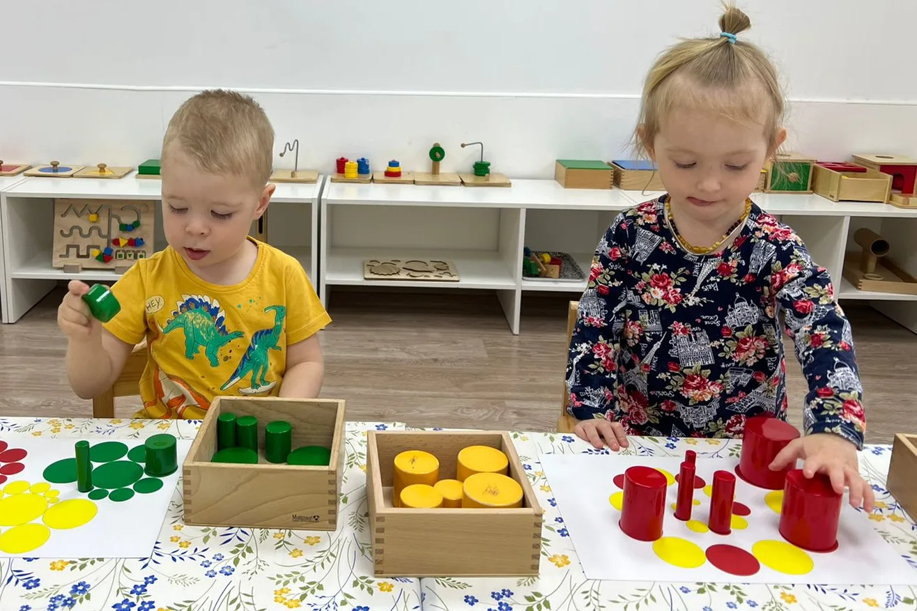 Сенсорные игры — младшая группа